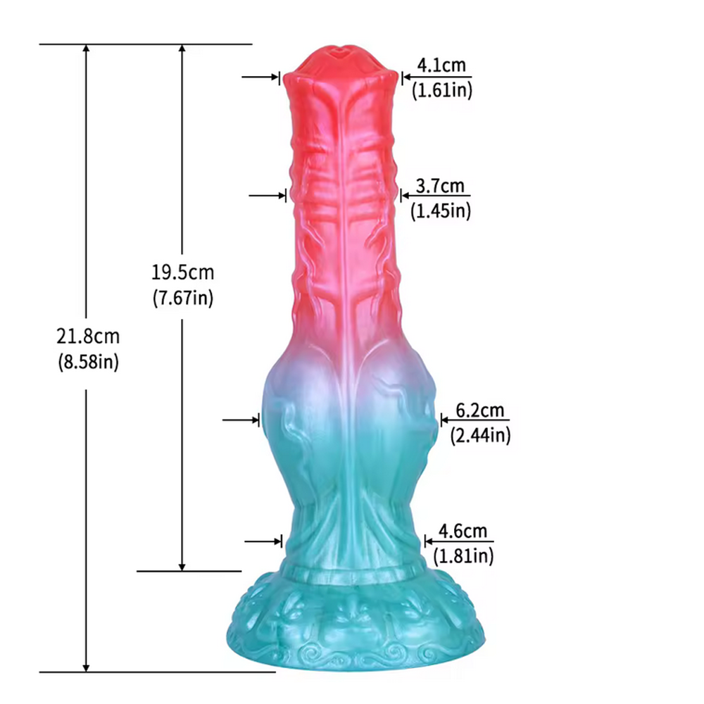 Blossoming Pup Dog Knot Dildo