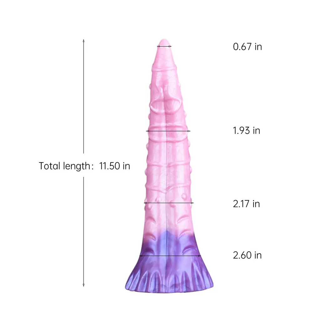 Mystical Curved Octopus Tentacle Dildo