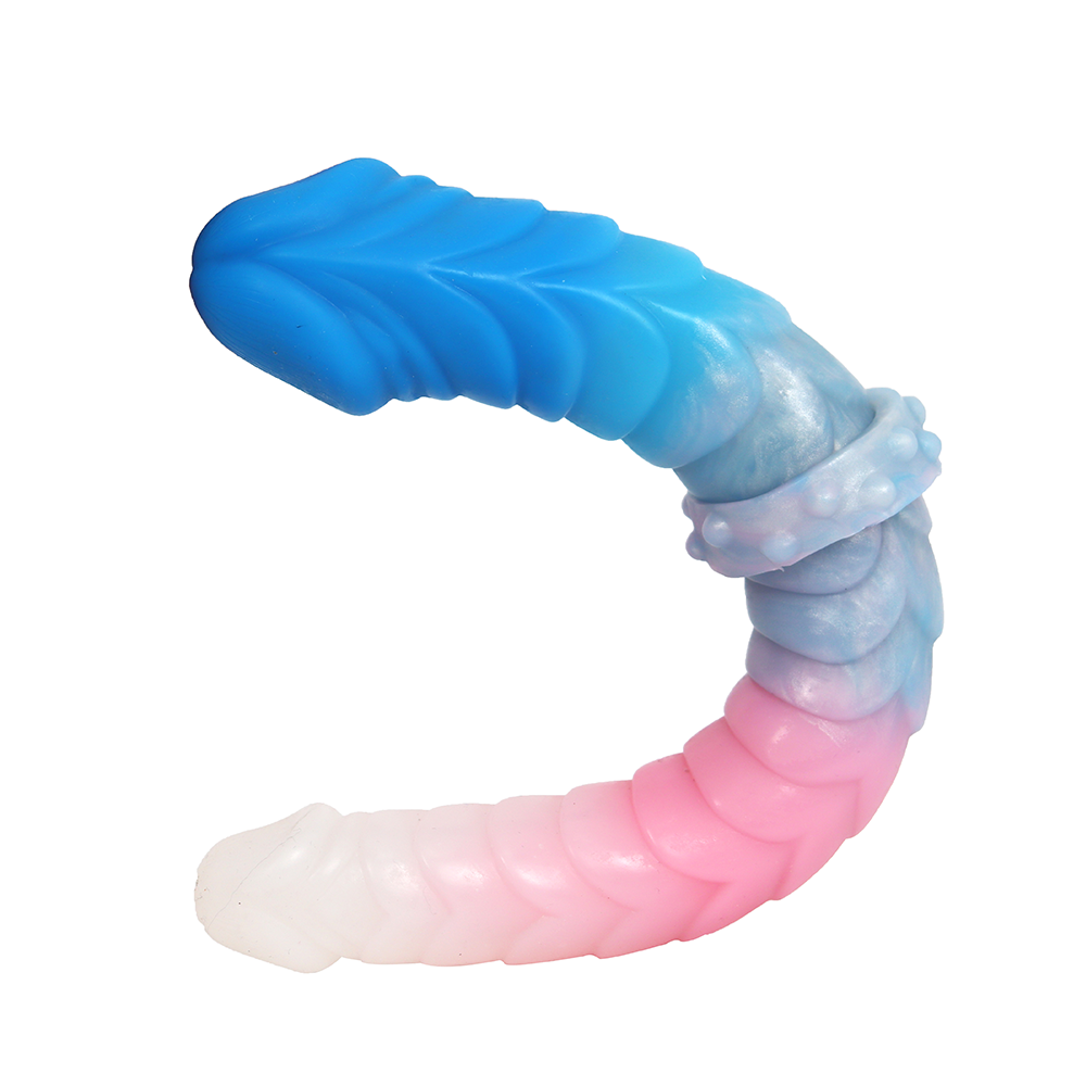 Dreamy Ripple Double Ended Dildo