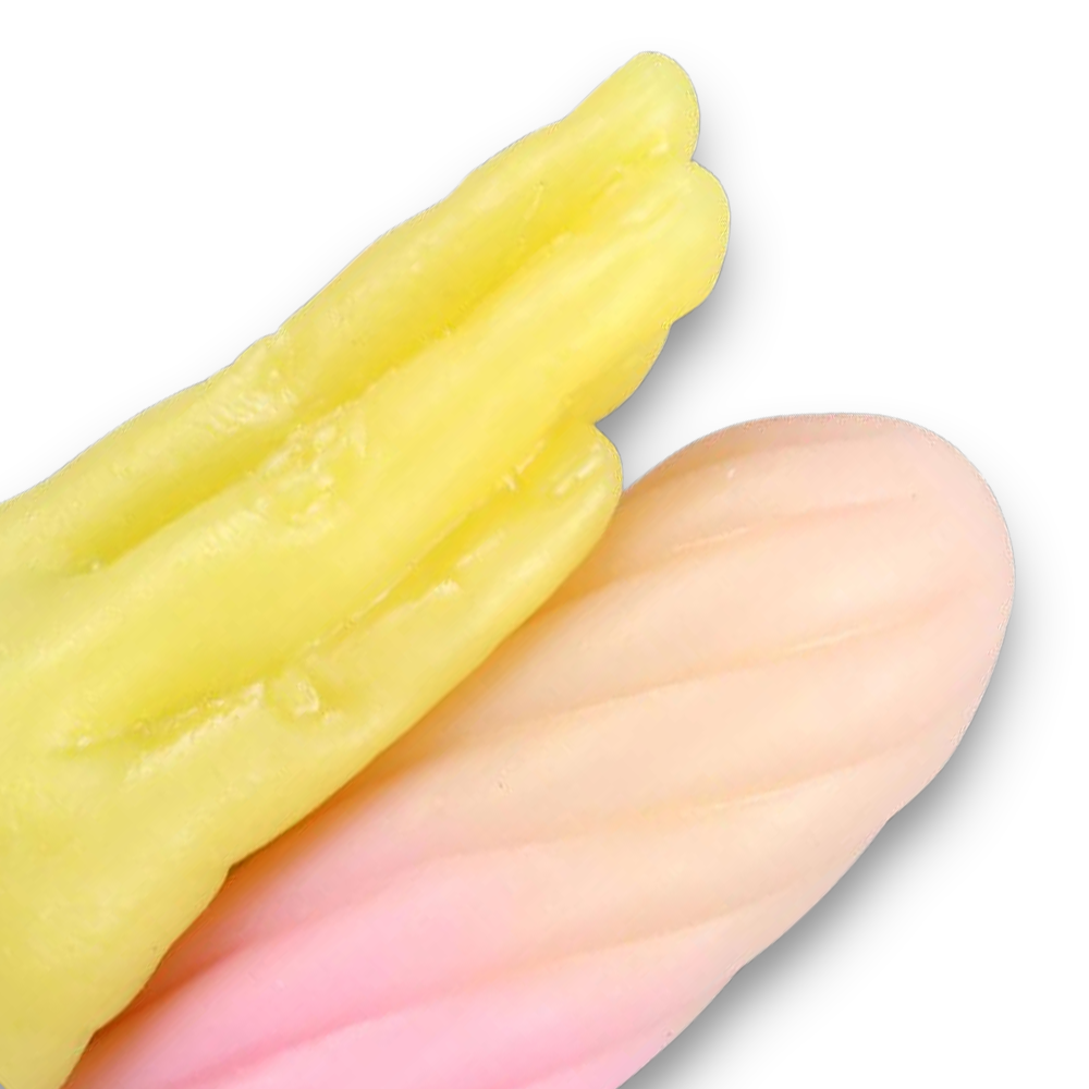 Whimsical Swirling Hand Double Ended Dildo