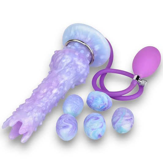 Iridescent Tidewyrm Ovipositor Dildo