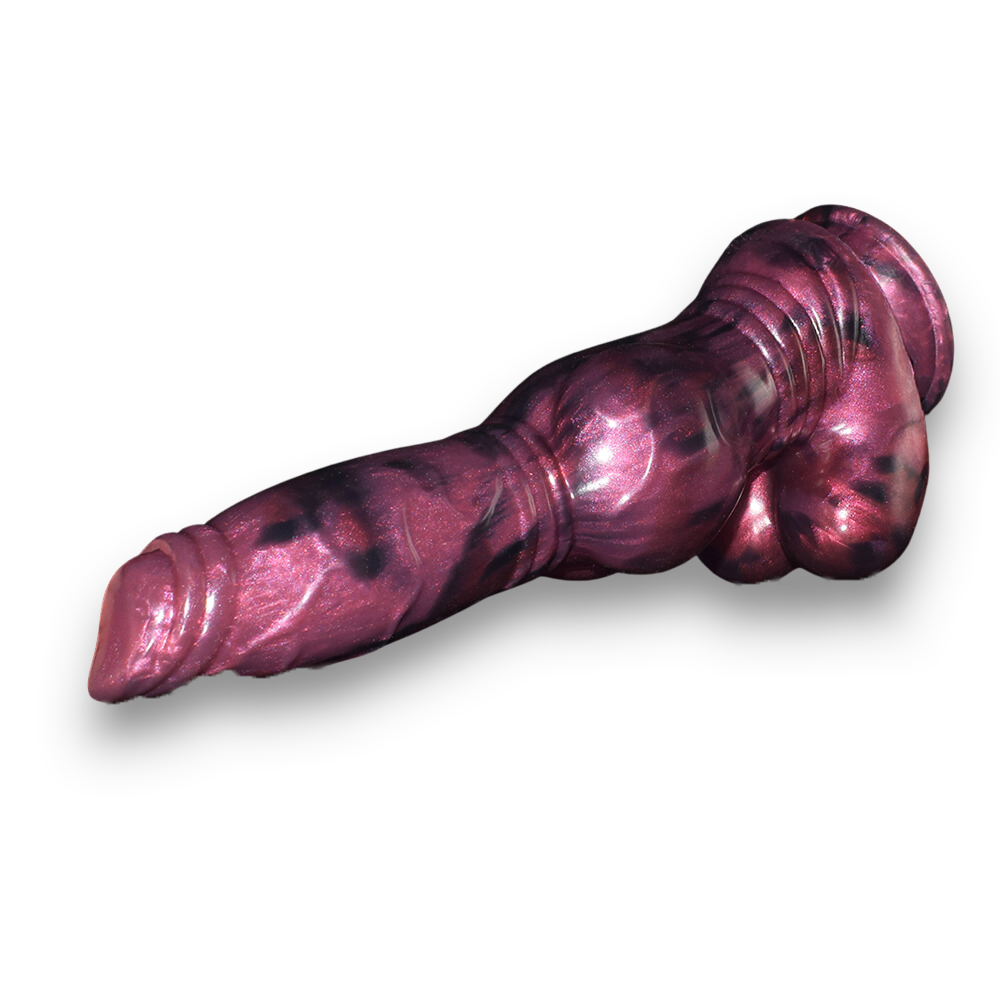 Cosmic Anubis Dog Knot Dildo