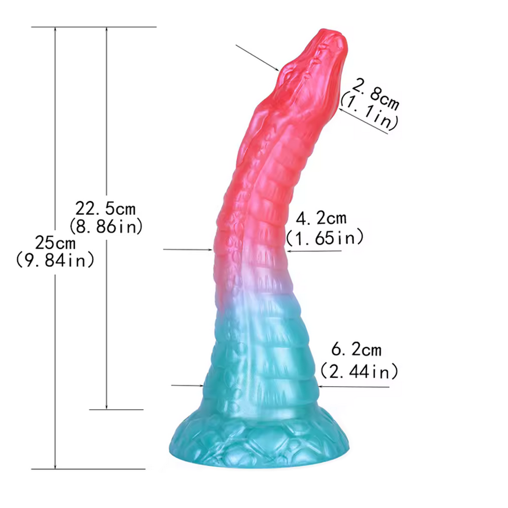 Blossoming Rising Dragon Dildo