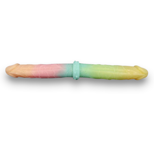 Whimsical Veined Double Ended Dildo